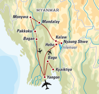 reisroute myanmar 2011